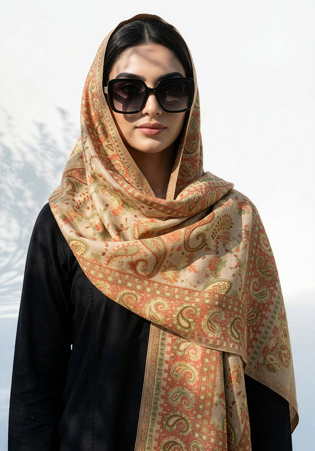 Kani handwoven Hijab - Fawn