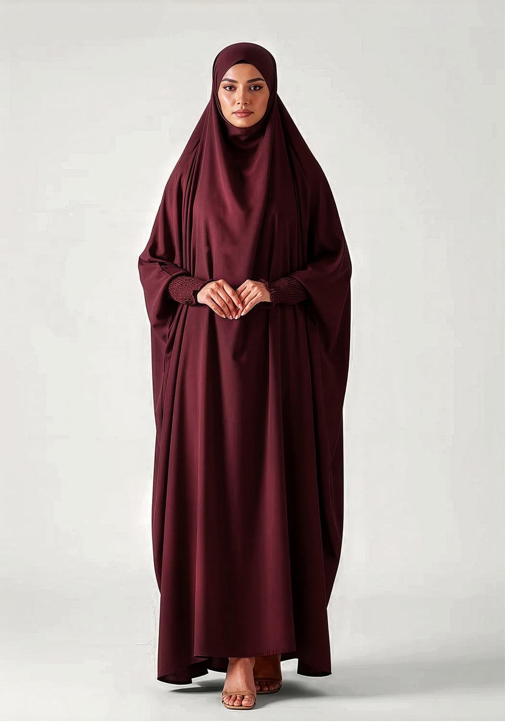 Saudi Jilbab - Plum