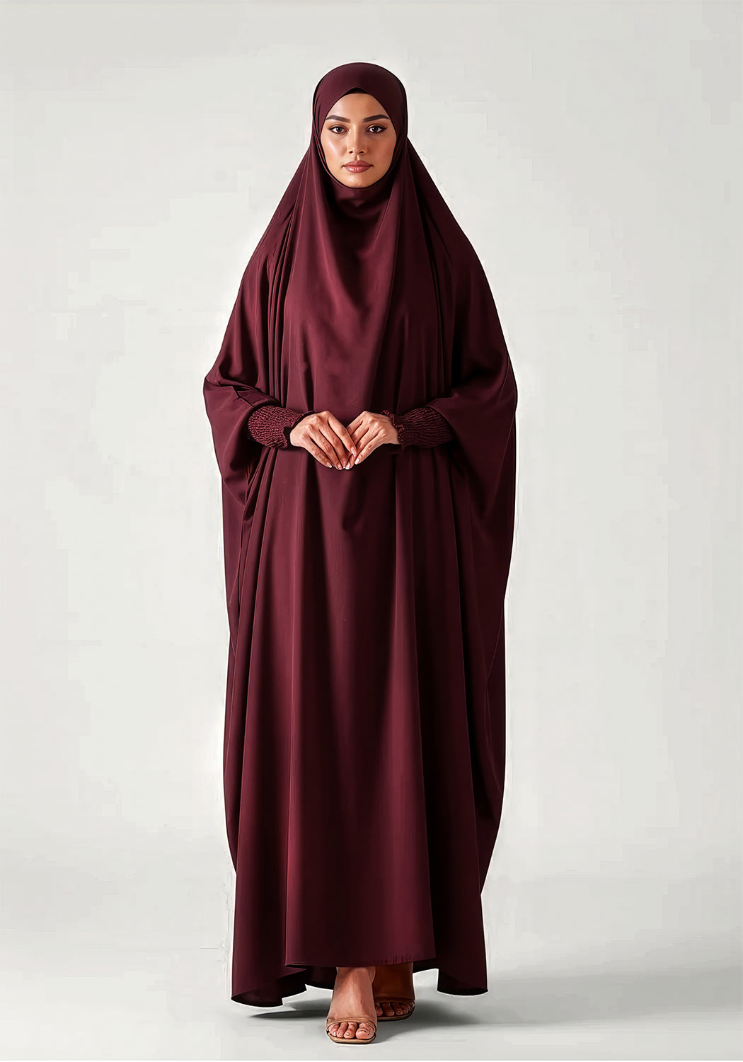 Saudi Jilbab - Plum