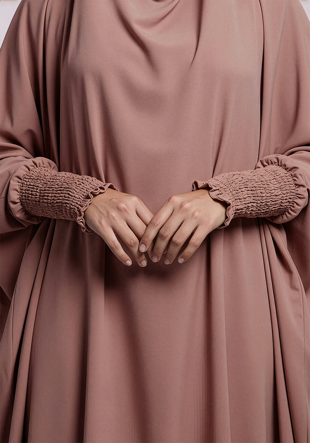 Saudi Jilbab - Tea Pink
