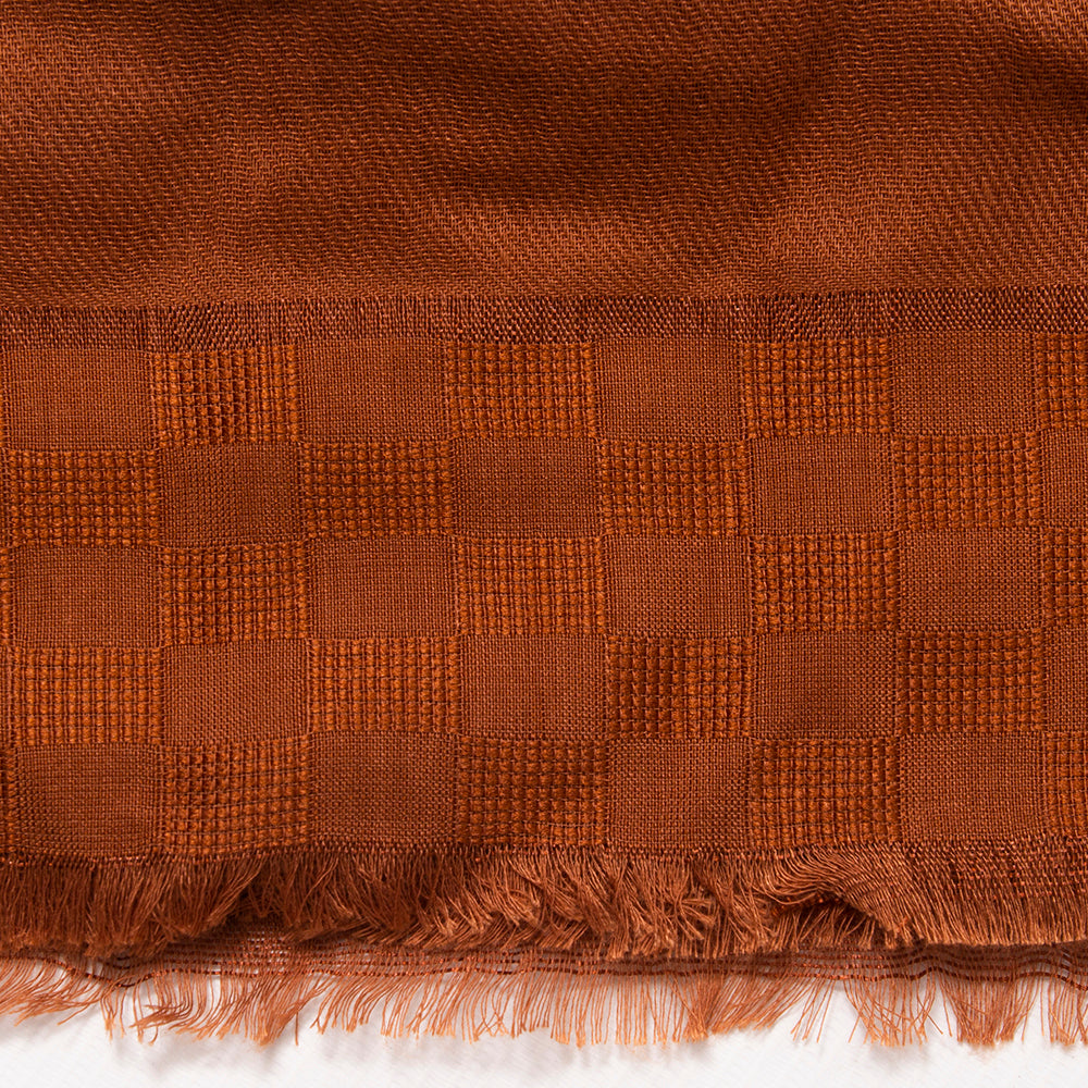 Afareen Cotton Hijab - Redish Brown