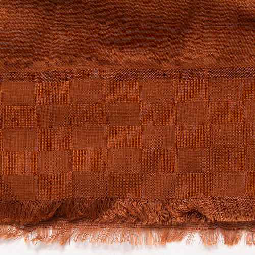 Afareen Cotton Hijab - Redish Brown