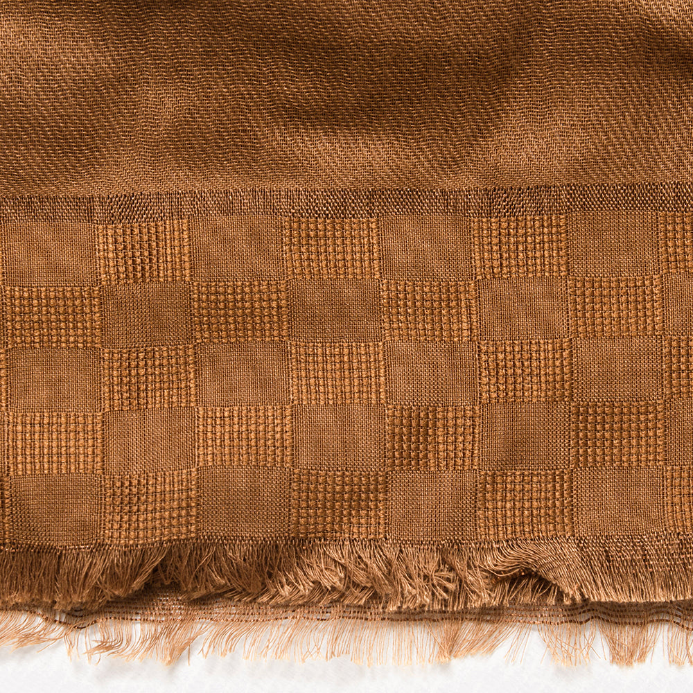 Afareen Cotton Hijab - Light Brown