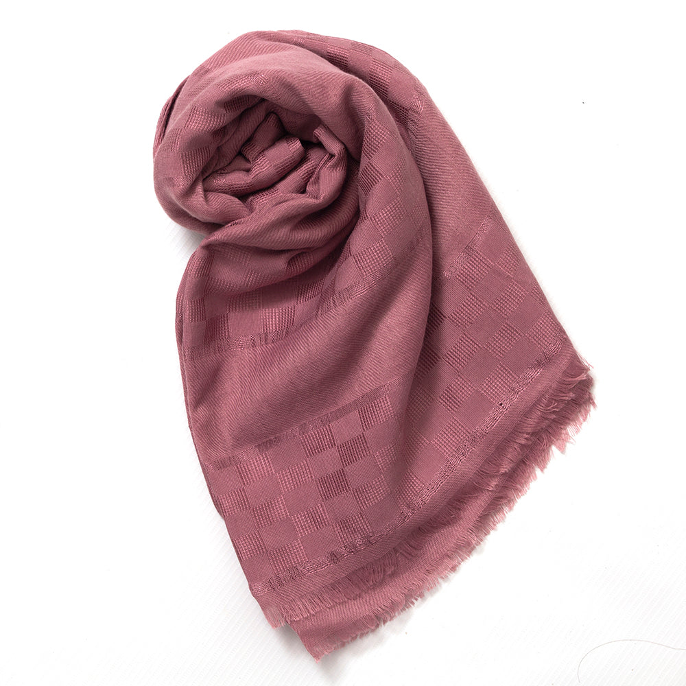 Afareen Cotton Hijab - Brownish Purple