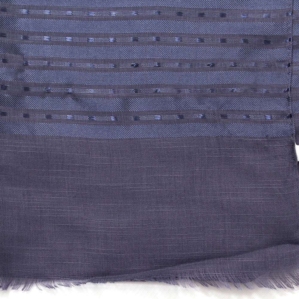 Ava Cotton Hijab - Navy Blue