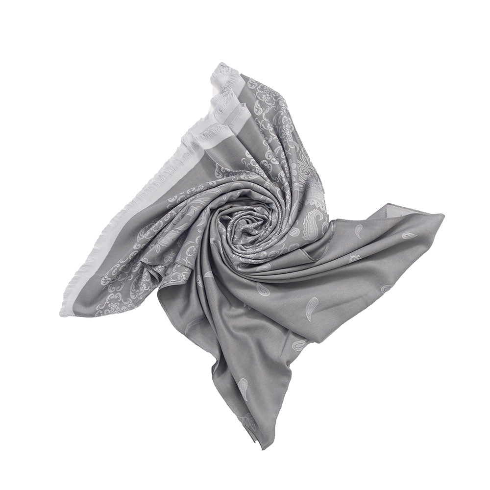 Yiara Hijab - Silver Grey