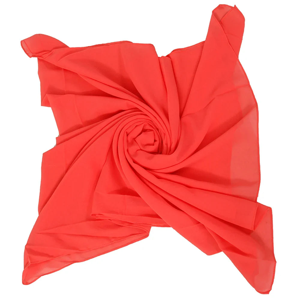 Pinky Chiffon Hijabs - Pink