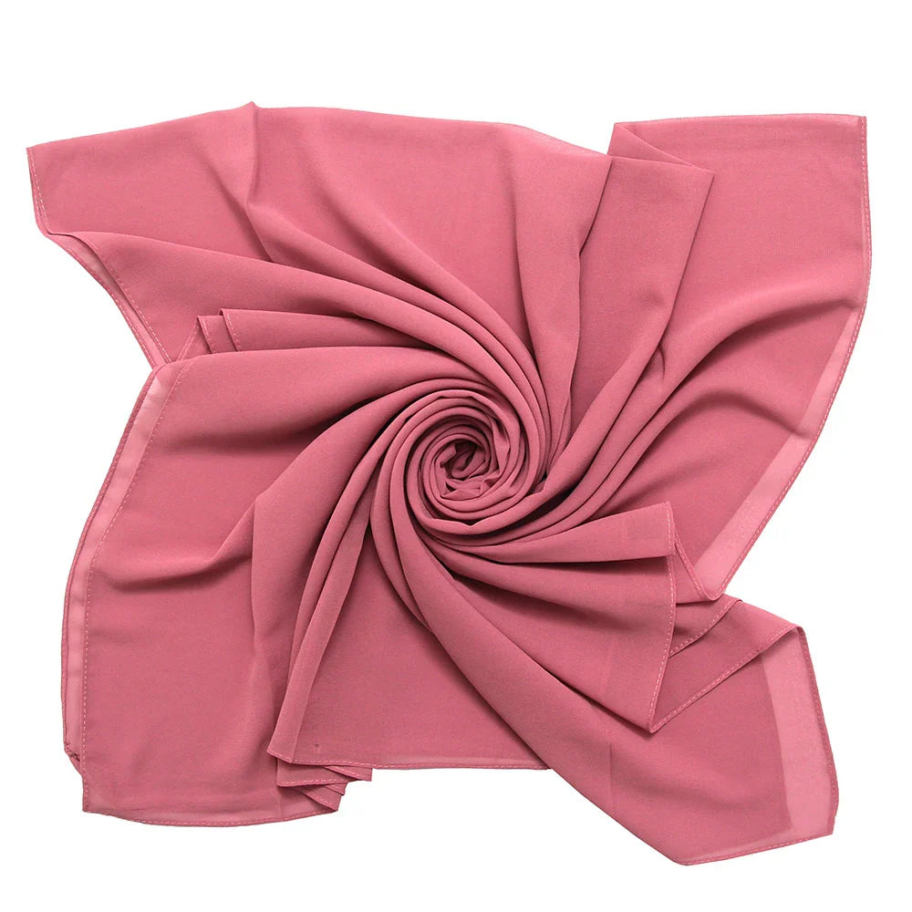 Earthly Chiffon Hijab - Purple