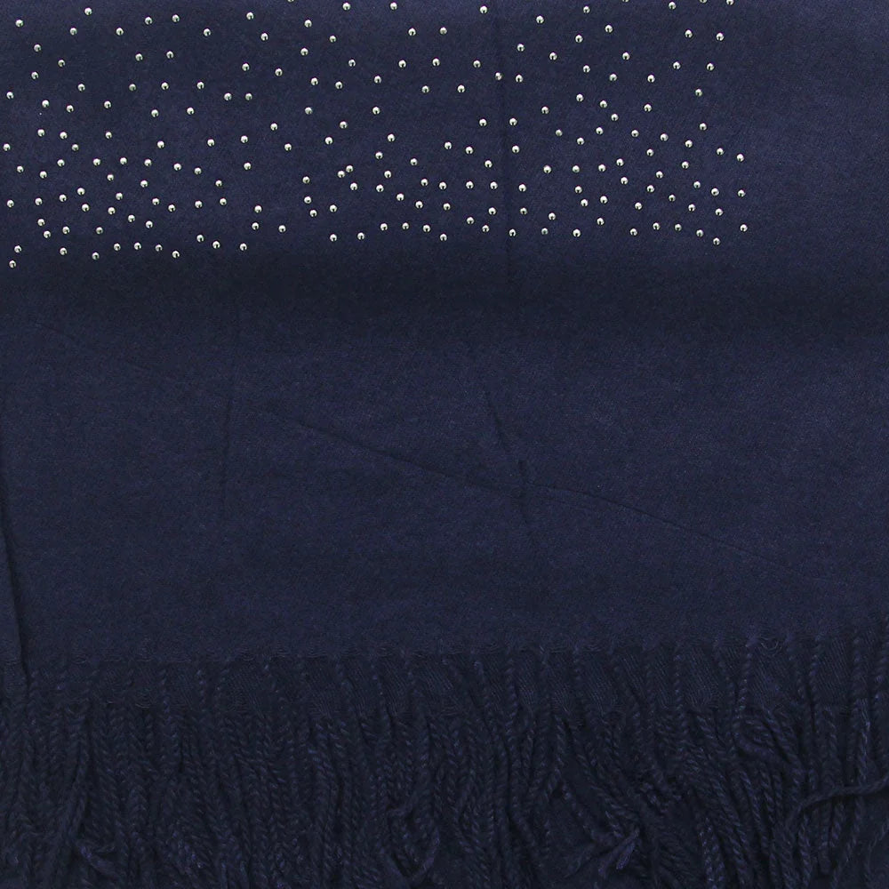 Sehar Wool Hijab - Navy Blue