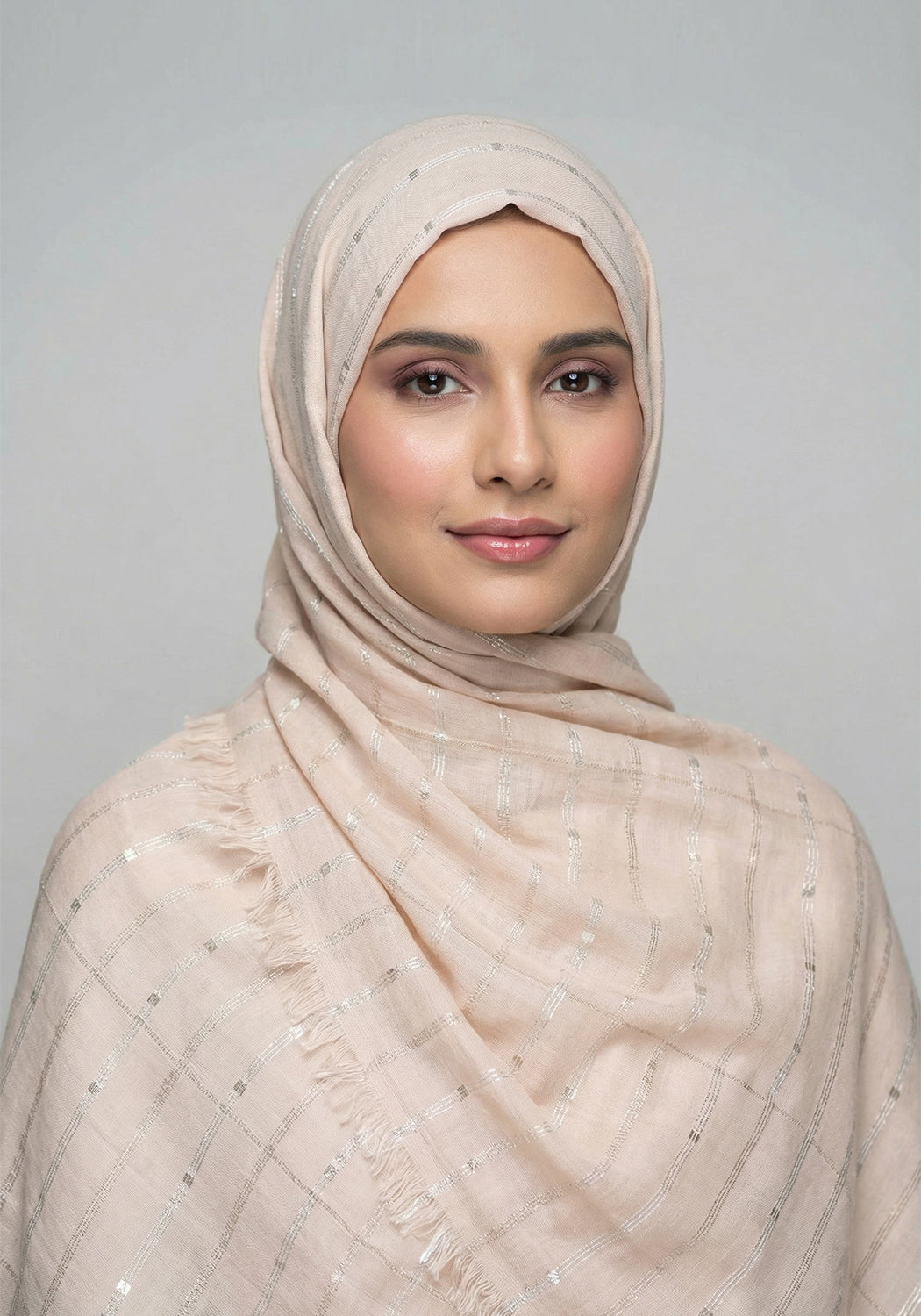 Setareh Cotton Hijab - Beige