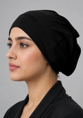 Tube Hijab Cap - Black
