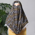 GEORGETTE Black MISRI HIJAB