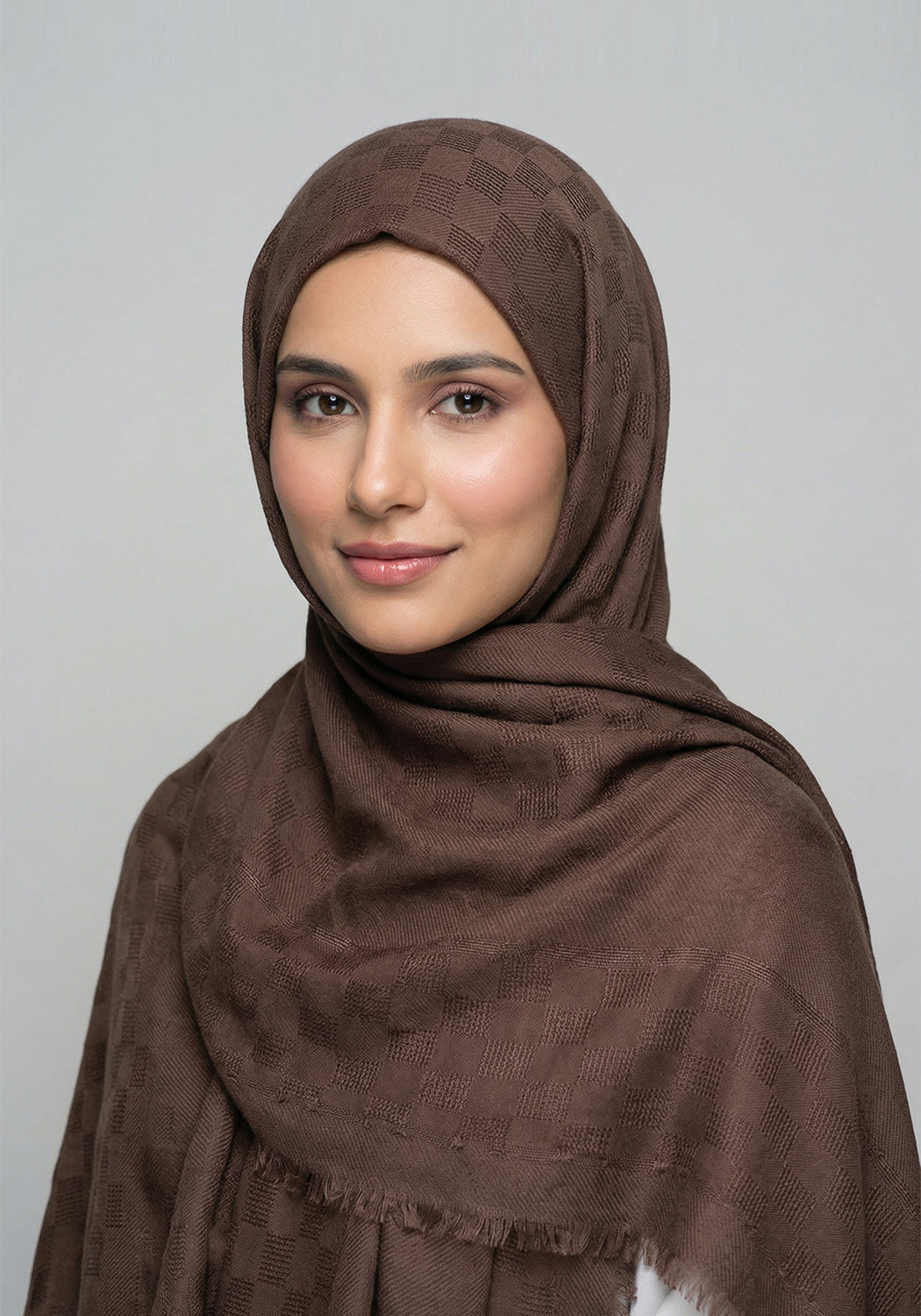 Afareen Cotton Hijab - Choclate Brown