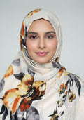 Khanifa Hijab - Cream