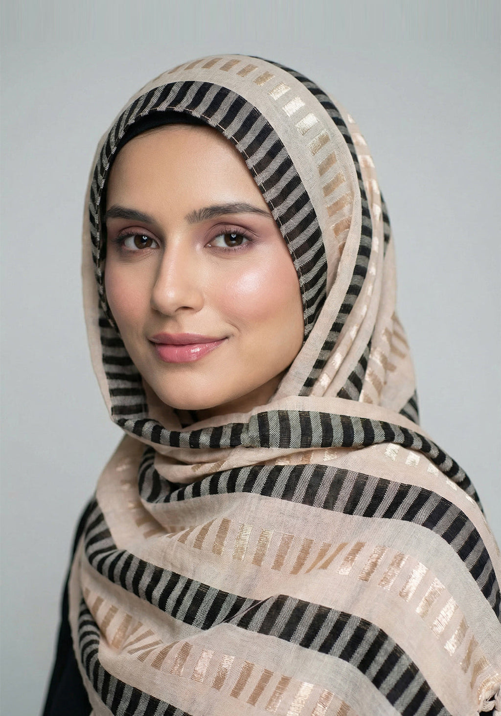 Tanvi Hijab - Cream