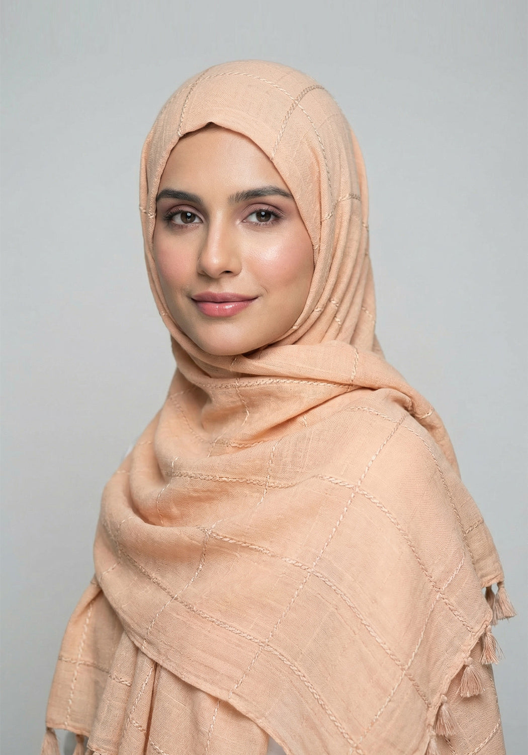 Ruhi Lawn Hijab - Cream