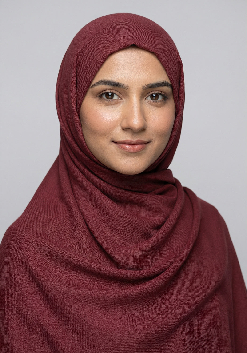 Modal Hijab - Dark Maroon