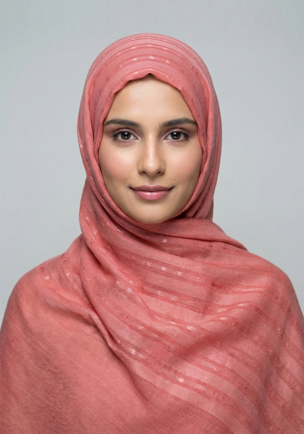 Ava Cotton Hijab - Dark Pink