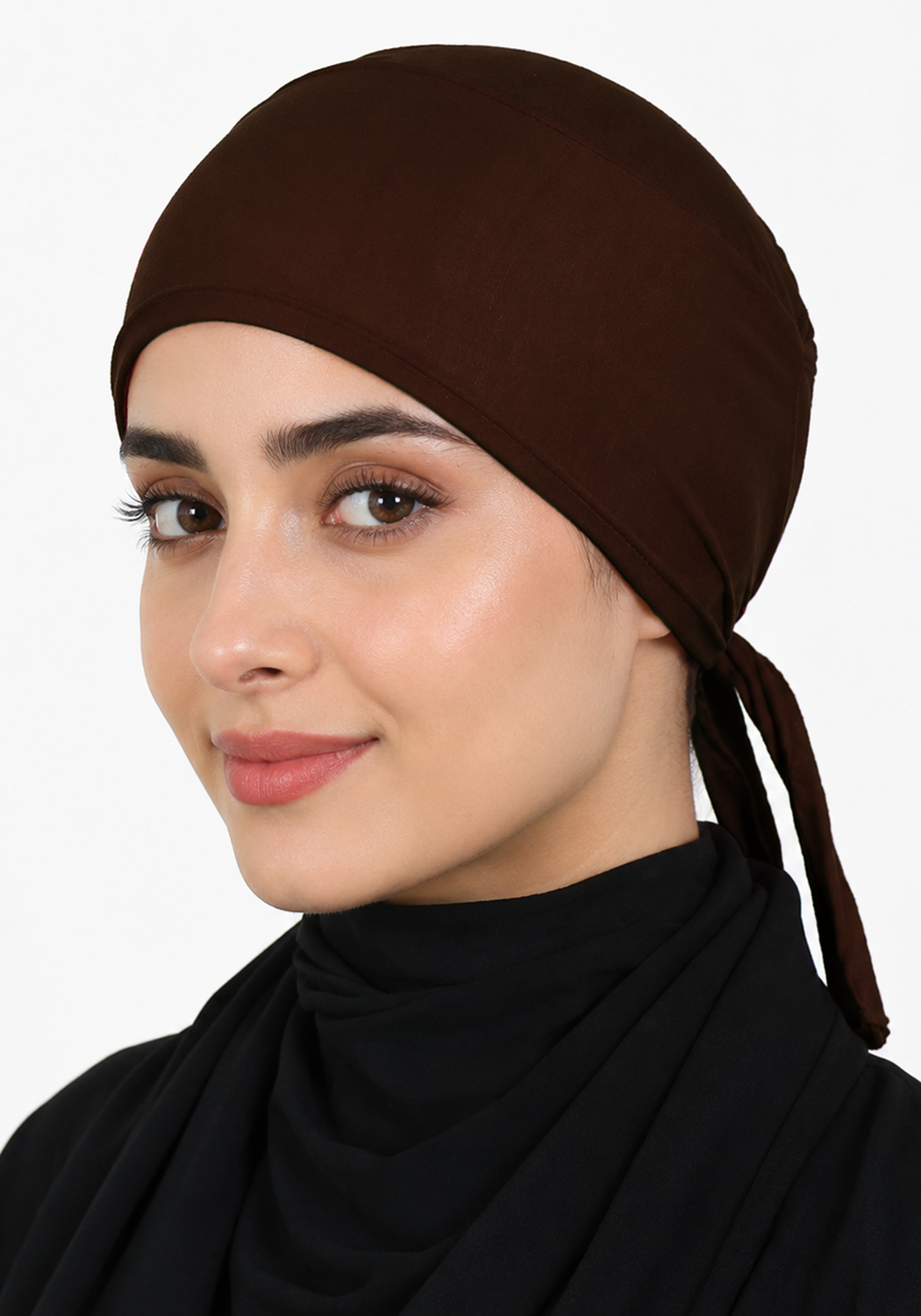 Dori Hijab Cap - brown
