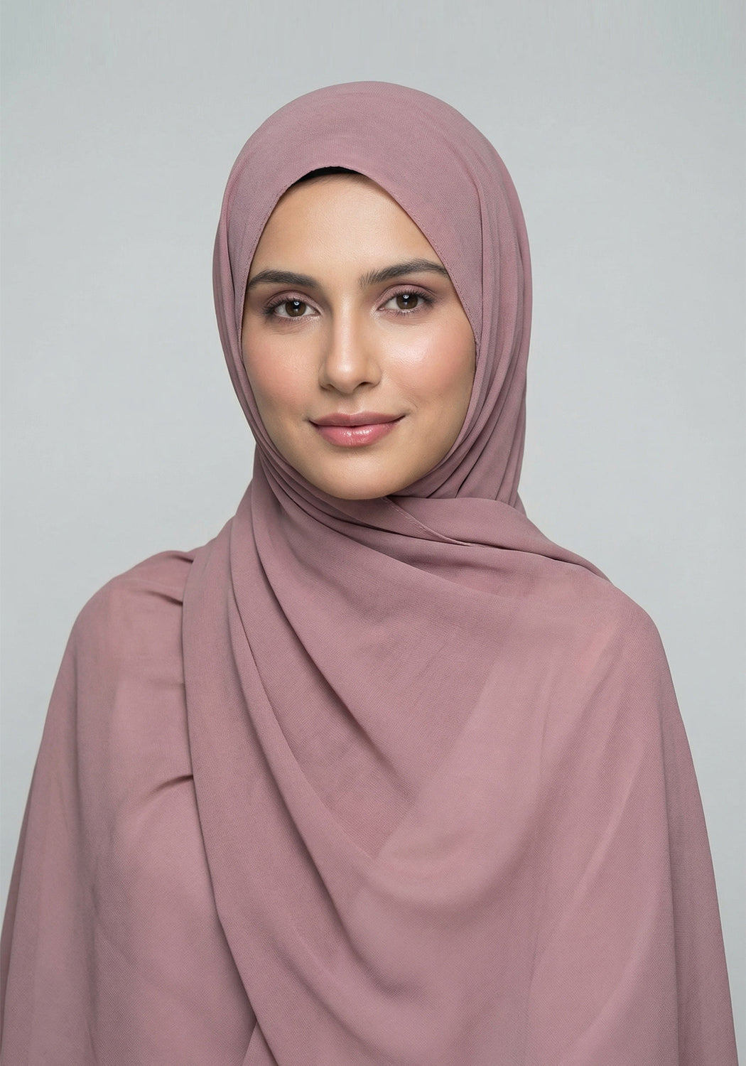 Turkish Chiffon-Dusty Pink
