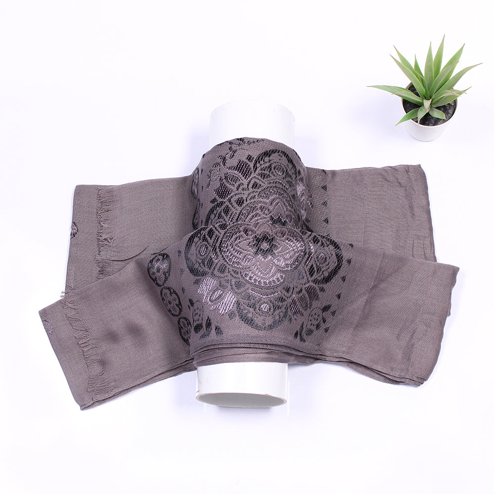 Humna Lawn Hijab - Grey