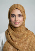 Kamaria Cotton Hijab - Golden