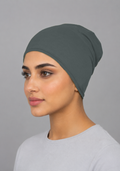 Tube Hijab Cap - Dark Grey