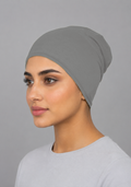 Tube Hijab Cap - Silver