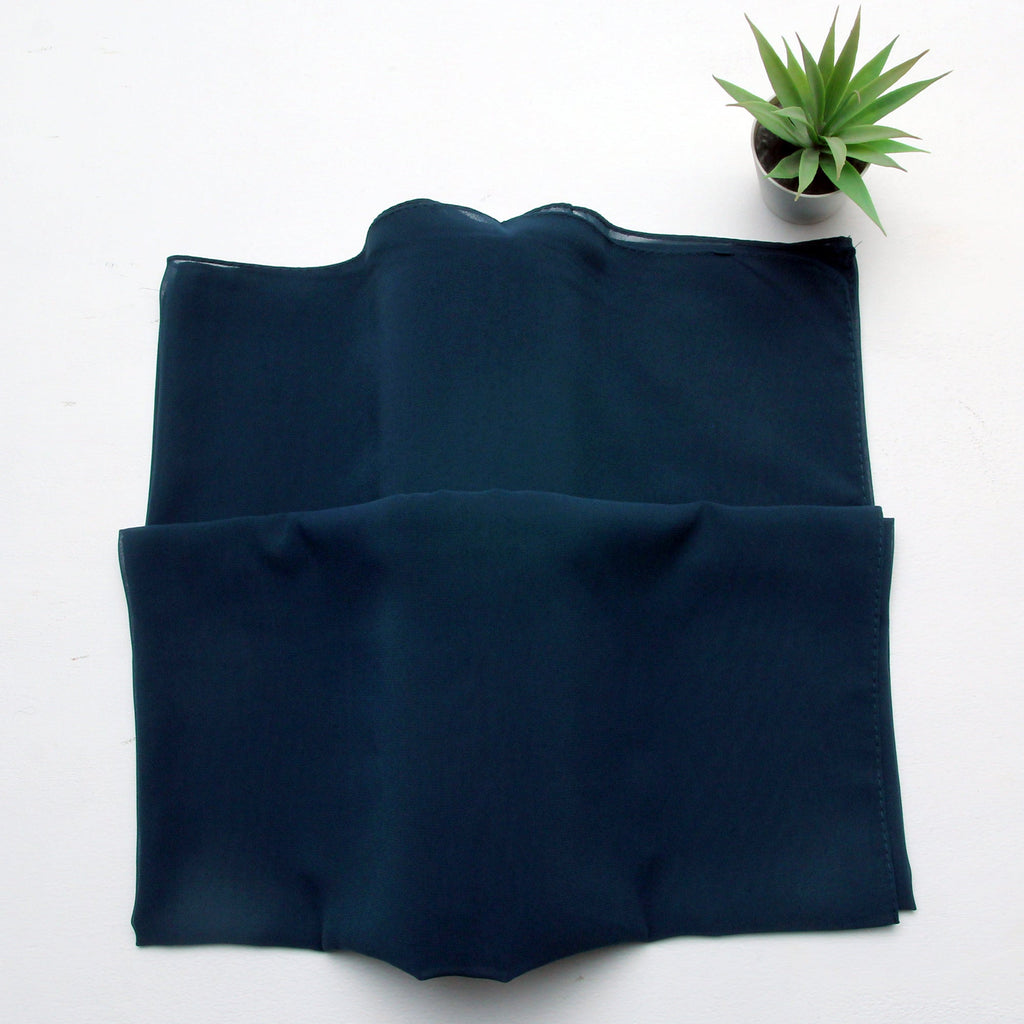 Plain Chiffon - Teal