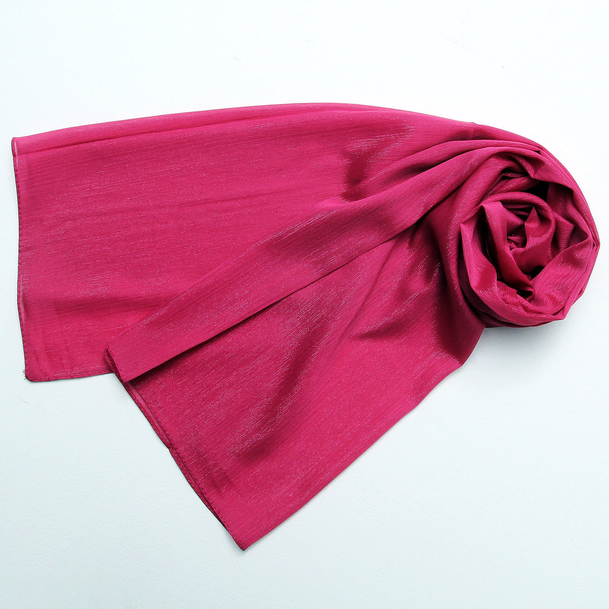 Metallic Chiffon-Pink
