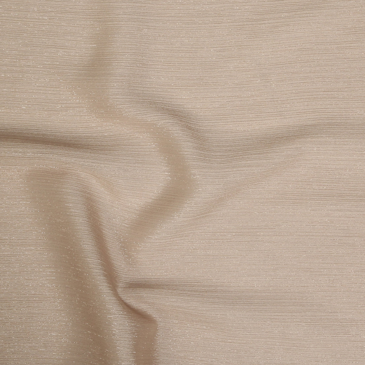 Metallic Chiffon-Beige