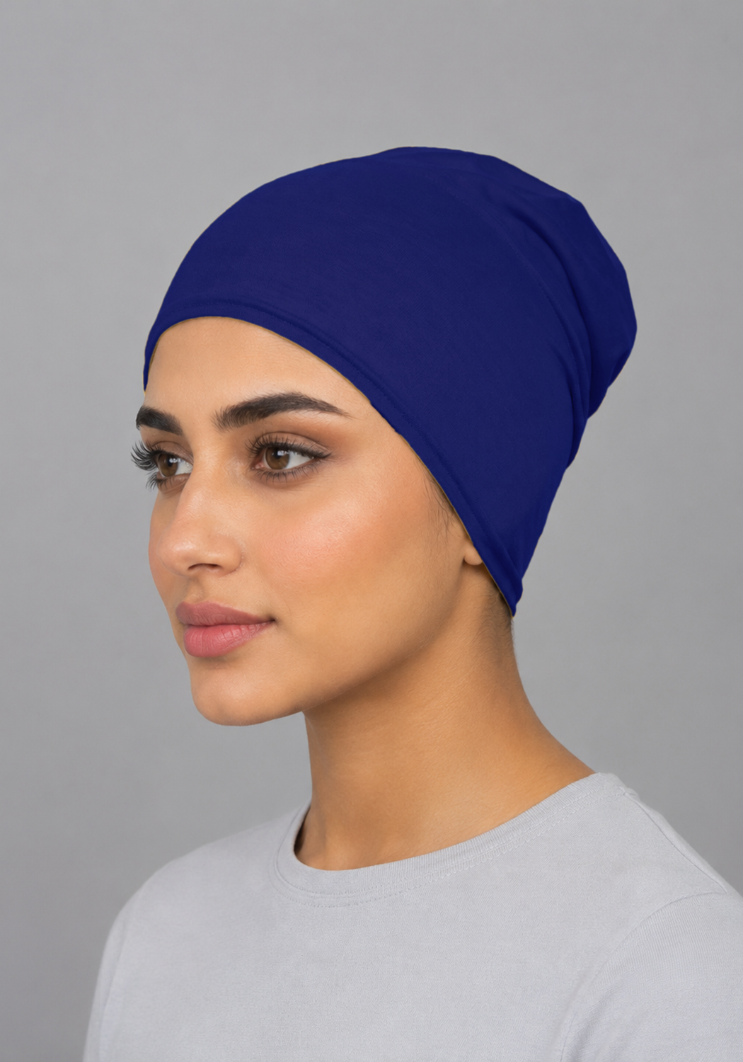 Tube Hijab Cap - Royal Blue