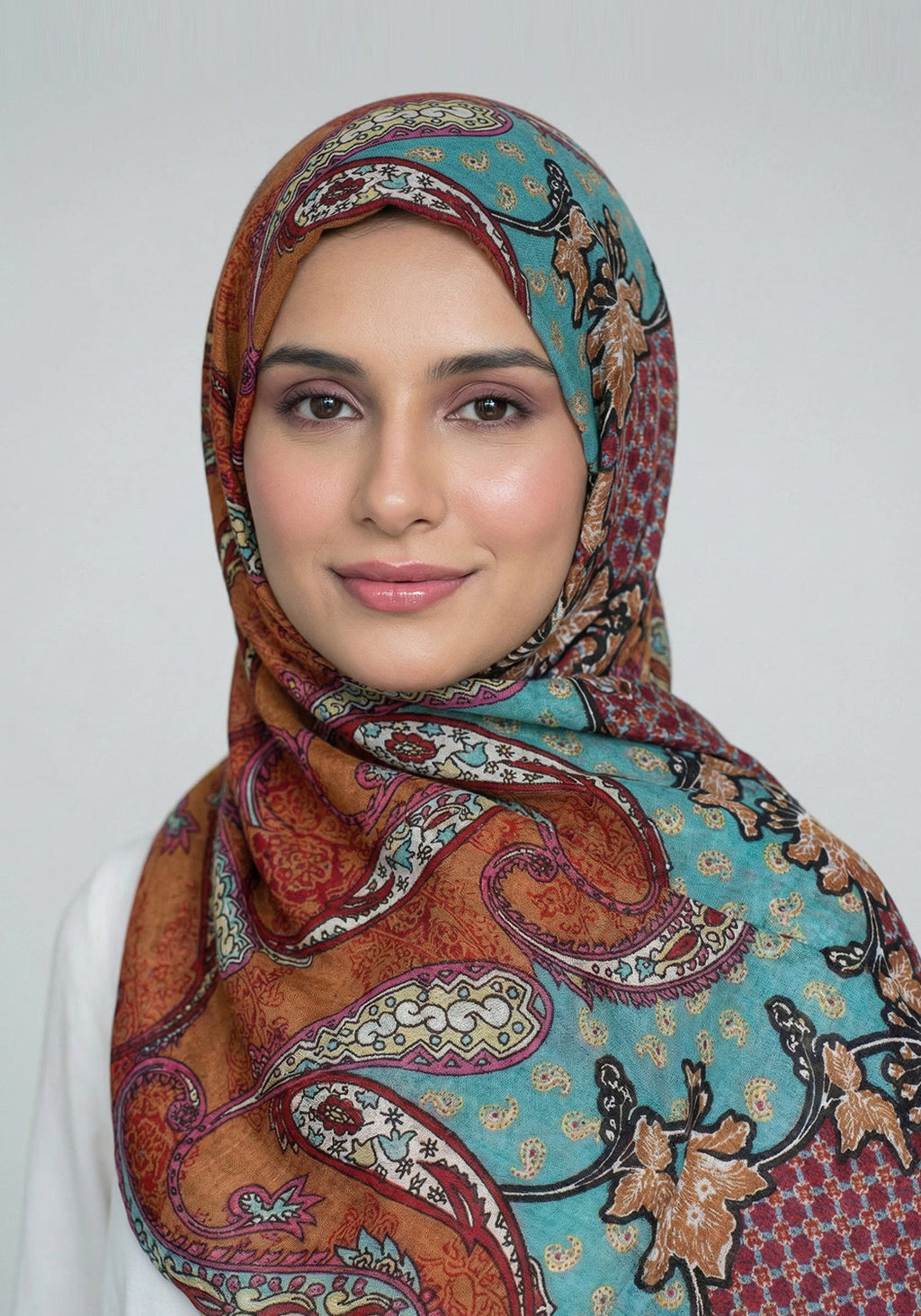 Manoush Lawn Hijab- brown