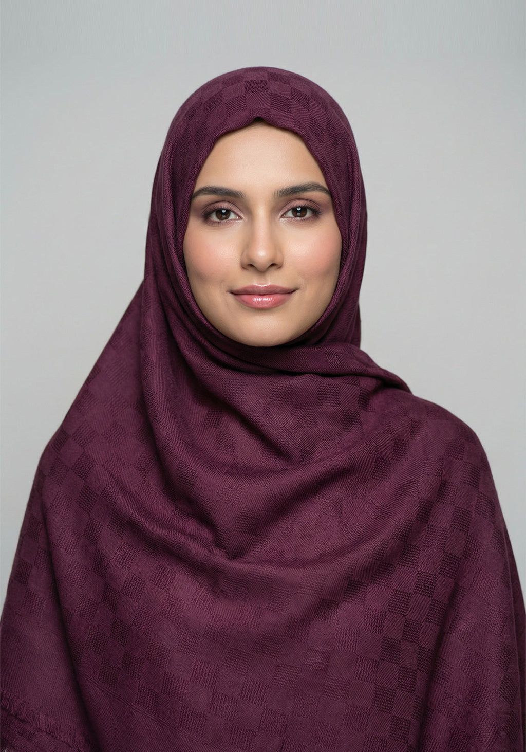 Afareen Cotton Hijab - Maroon
