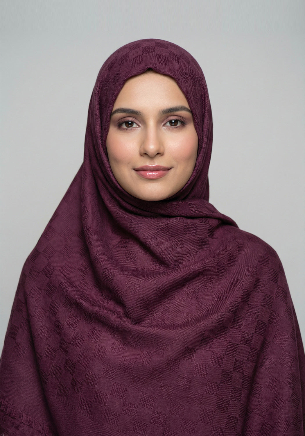 Afareen Cotton Hijab - Maroon