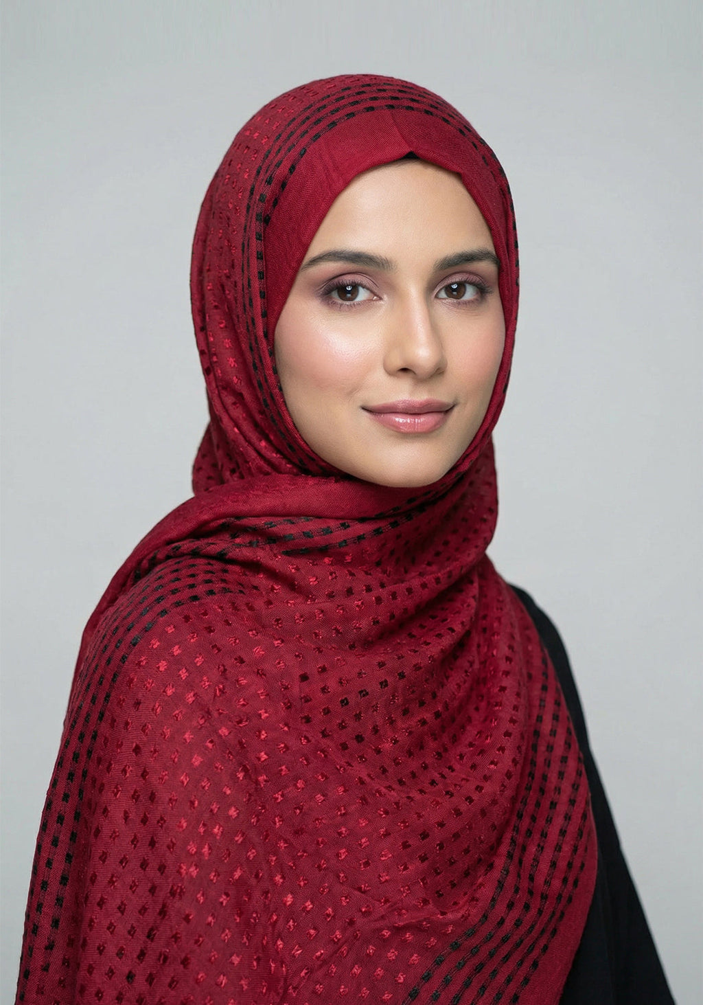 Reeham Hijab  - Maroon