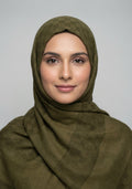 Afareen Cotton Hijab - Mehndi Brown
