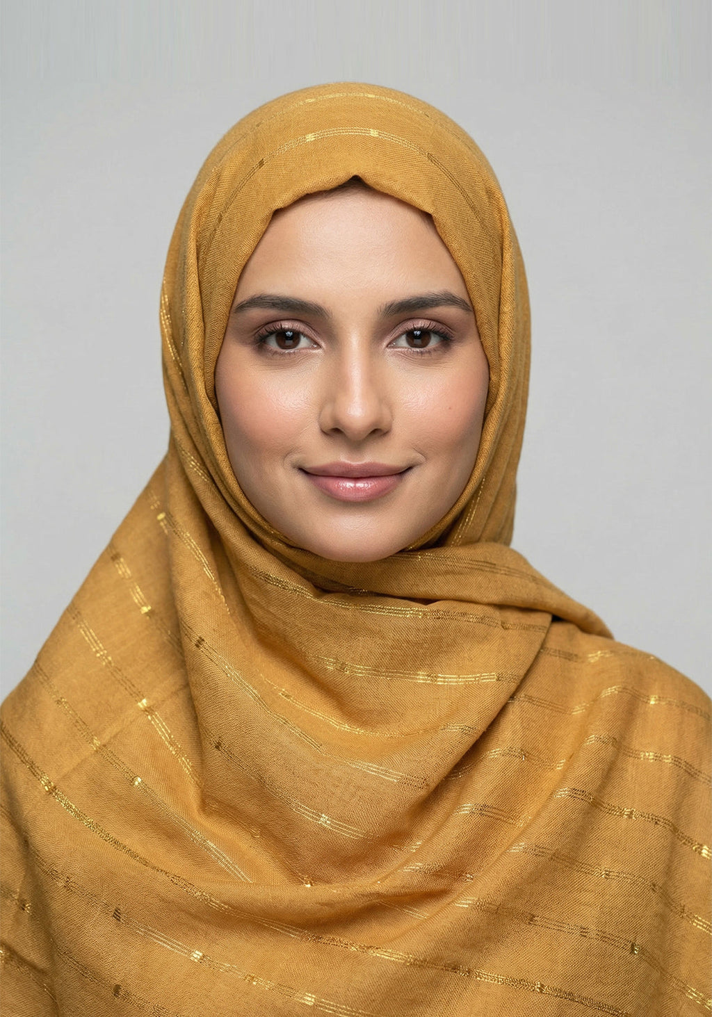 Setareh Cotton Hijab - Musterd