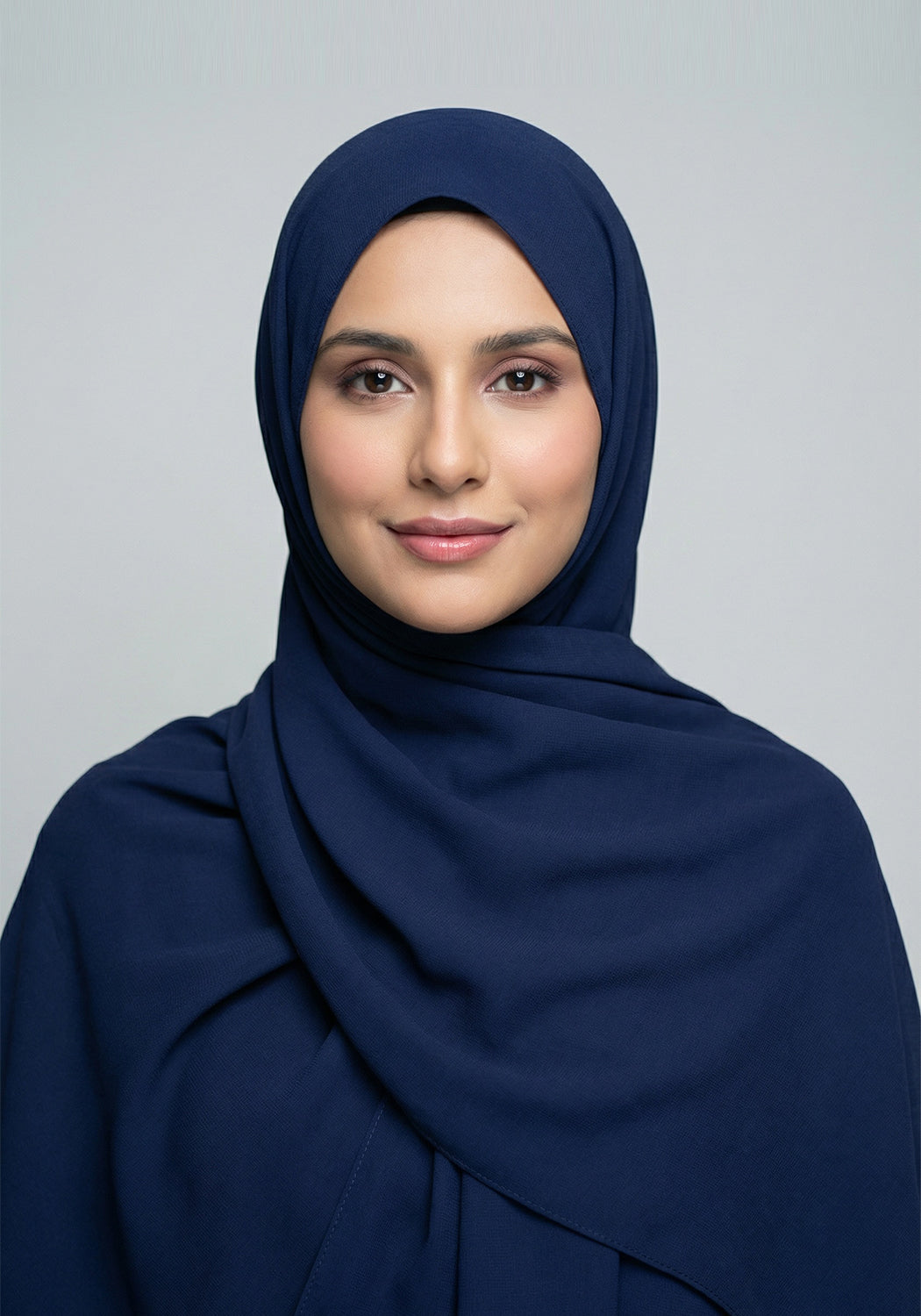 Turkish Chiffon-Navy Blue