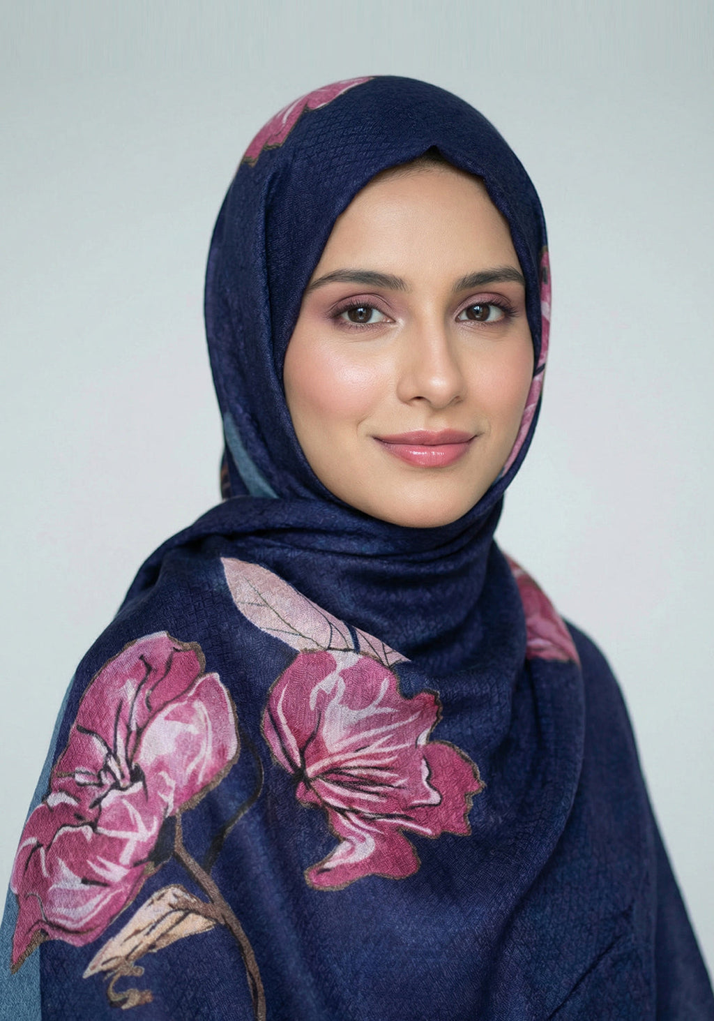 Khanifa Hijab - Navy Blue