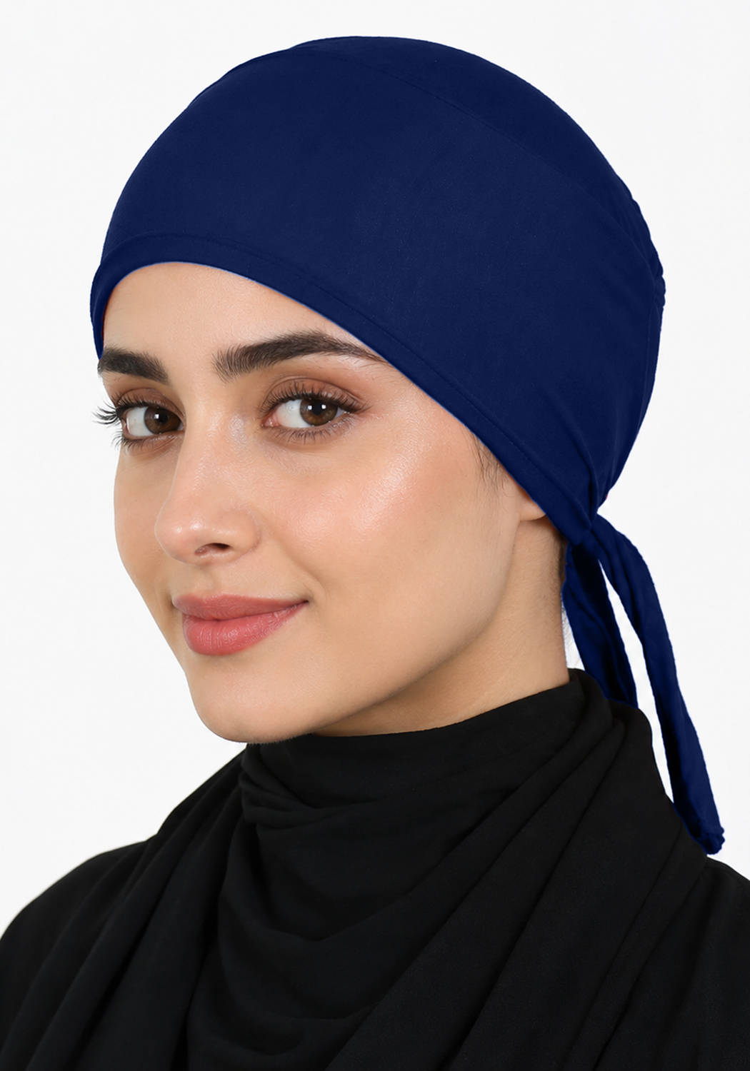 Dori Hijab Cap - Navy Blue