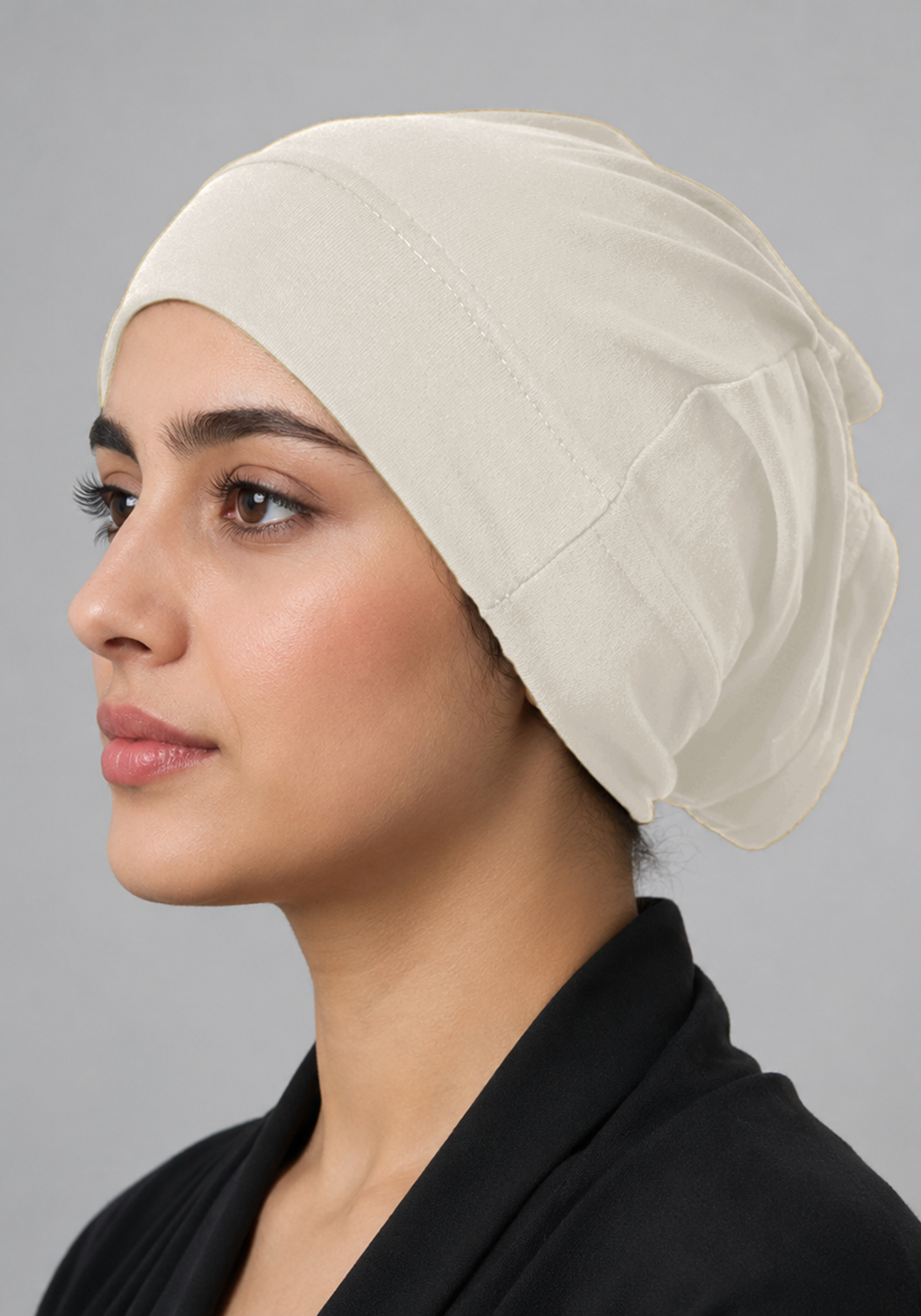 Tube Hijab Cap - Off White