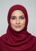 Afareen Cotton Hijab - Red