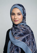 Ashi Cotton Hijab - Slate Grey