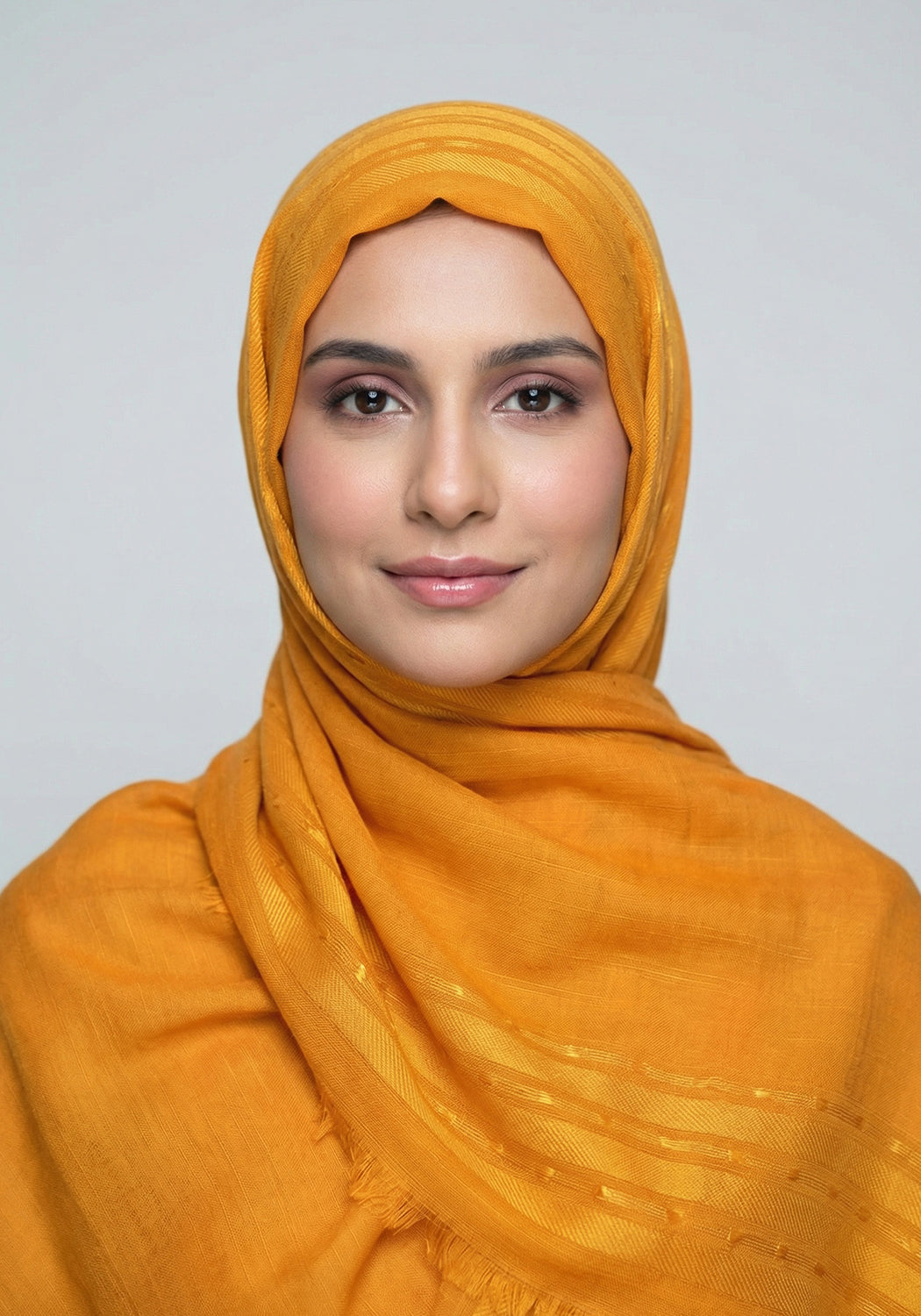 Ava Cotton Hijab - Yellow