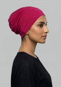 Cotton Hijab Cap - Magenta