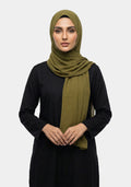 Anahita Chiffon Hijab - Classic Green