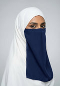 Alishba Niqab - Navy Blue