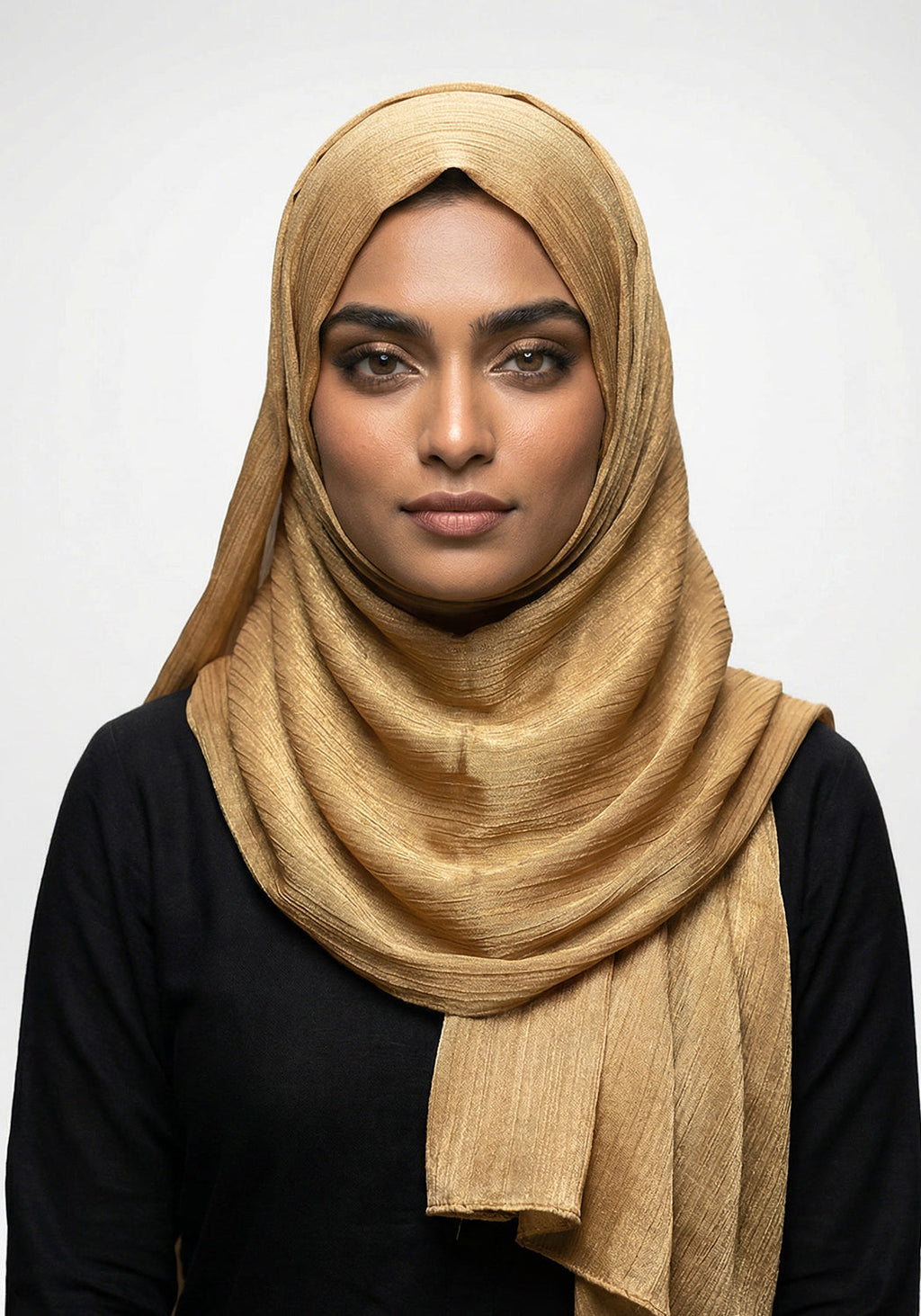Banarsi Silk-Golden