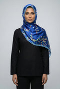 Silk Branded-Sky Blue-Royal Blue